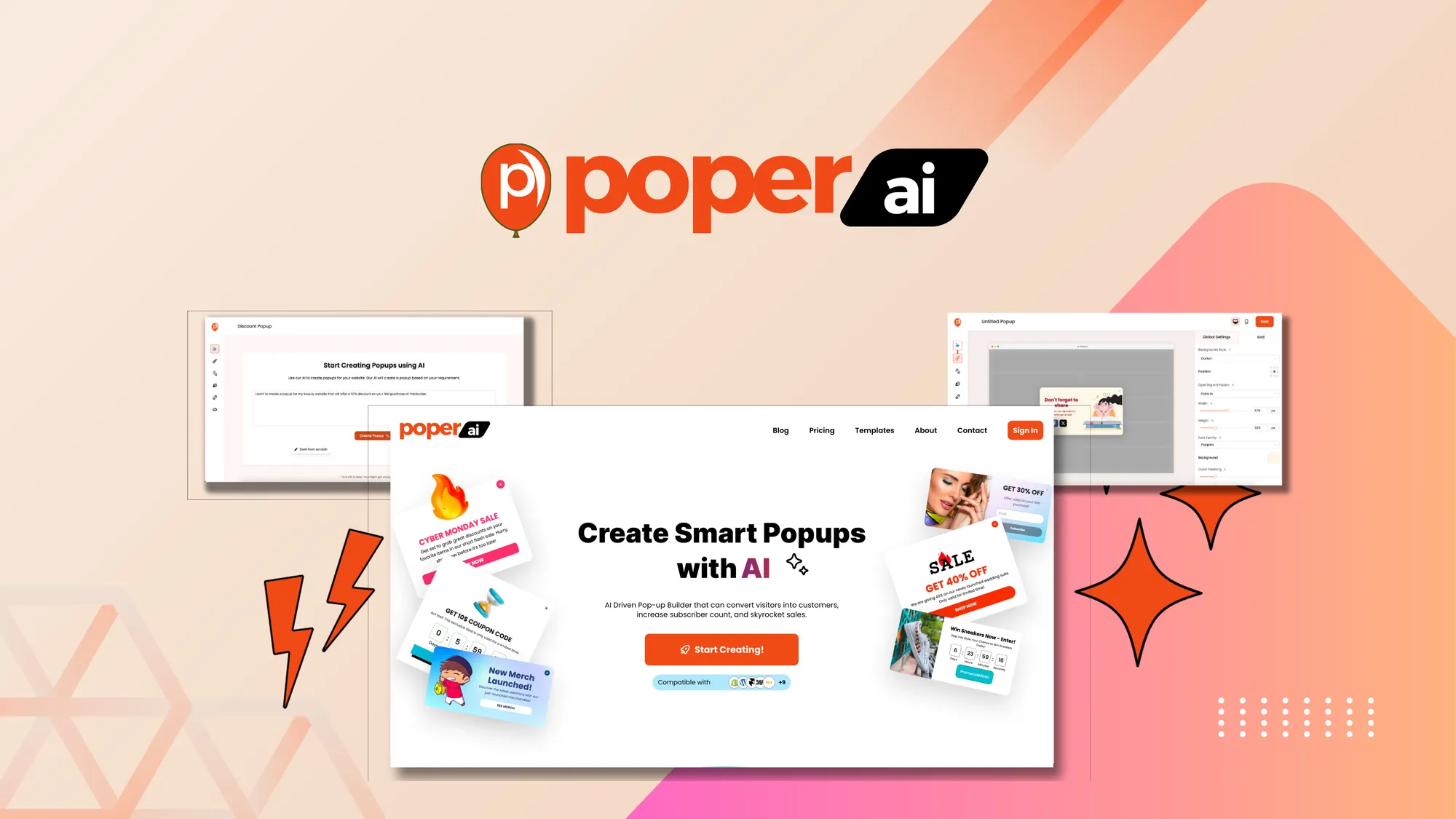 Poper AI — Poper is an AI-powered engagement platform to improve user interaction, retention, and conversion.