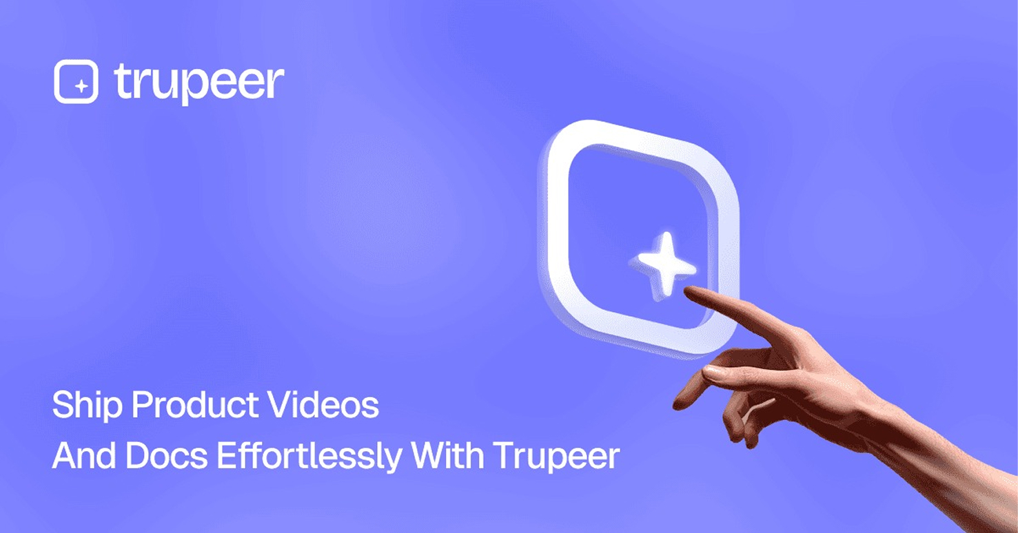 Trupeer — Trupeer is an AI-powered platform that transforms screen recordings into professional product videos