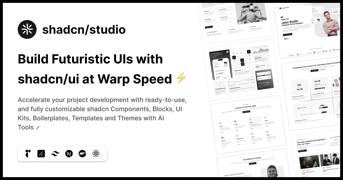 Shadcn Studio - shadcn boilerplate