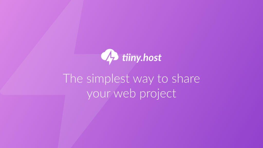 Tiiny Host cover image