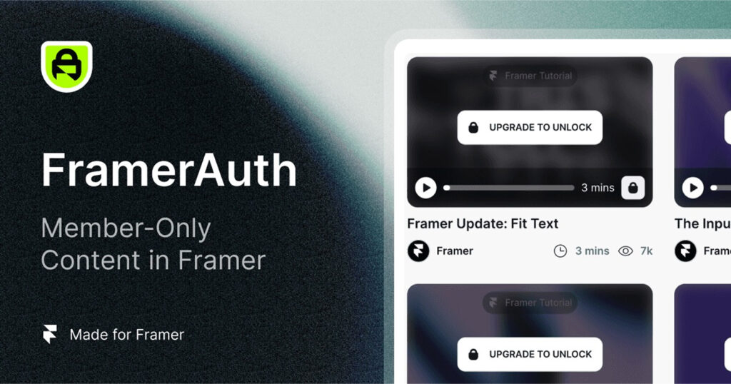 FramerAuth - Framer