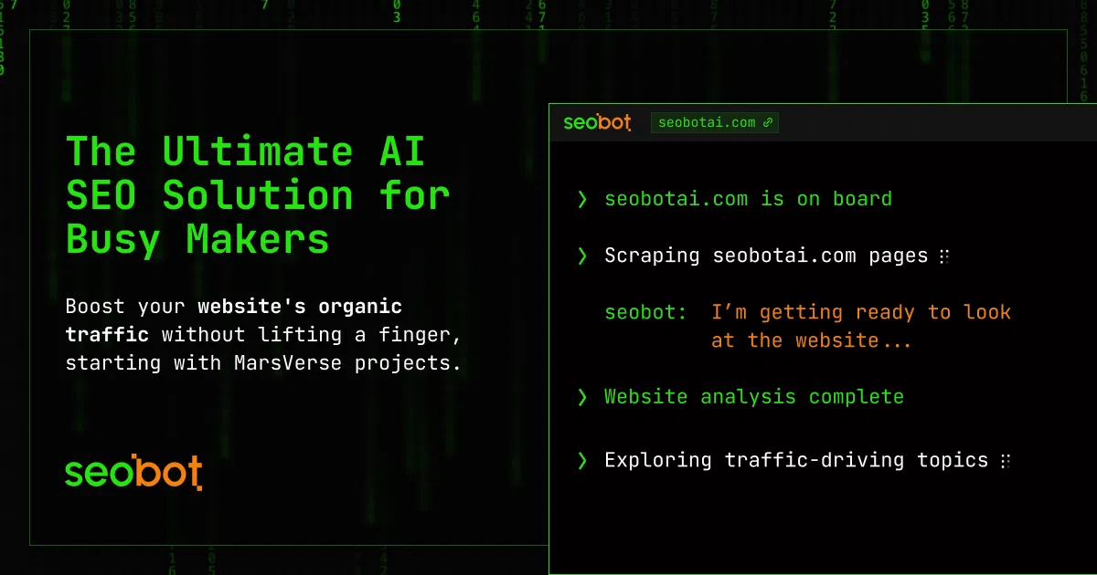 SEObot | SEObot — SeoBOT — Turning SEO Complexity Into Clarity