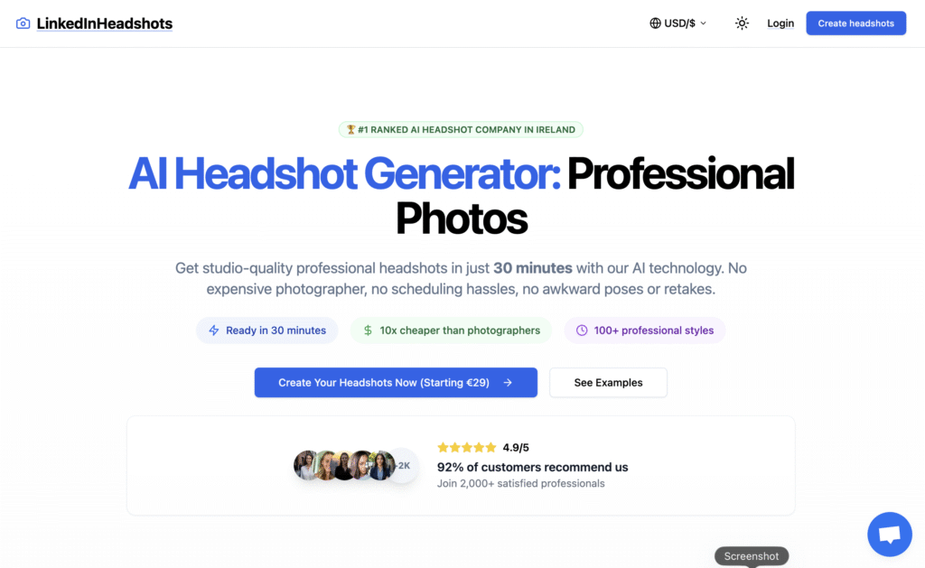 LinkedinHeadshots cover image
